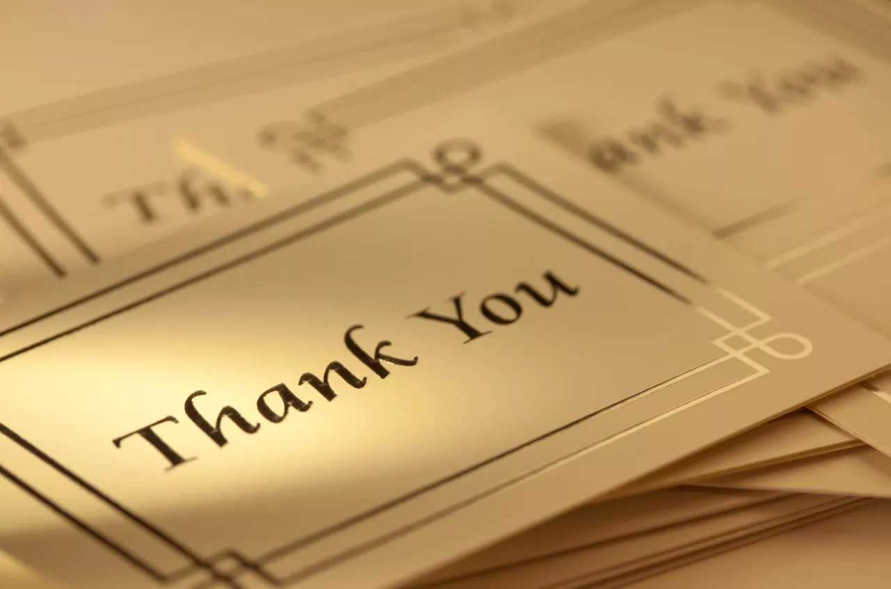 Wedding Thank You Card Etiquette for Newlyweds Wedding Spot Blog